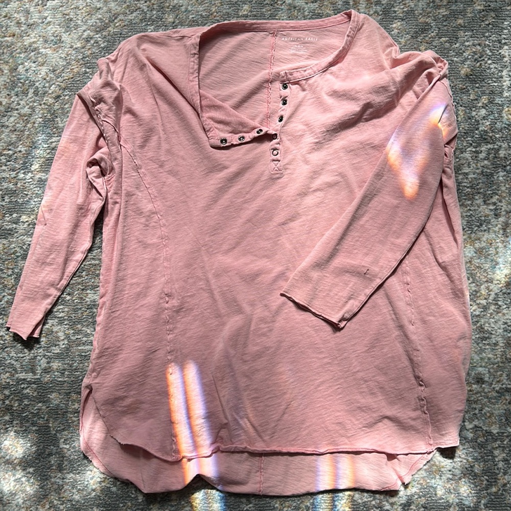 Oversized boyfriend shirt
